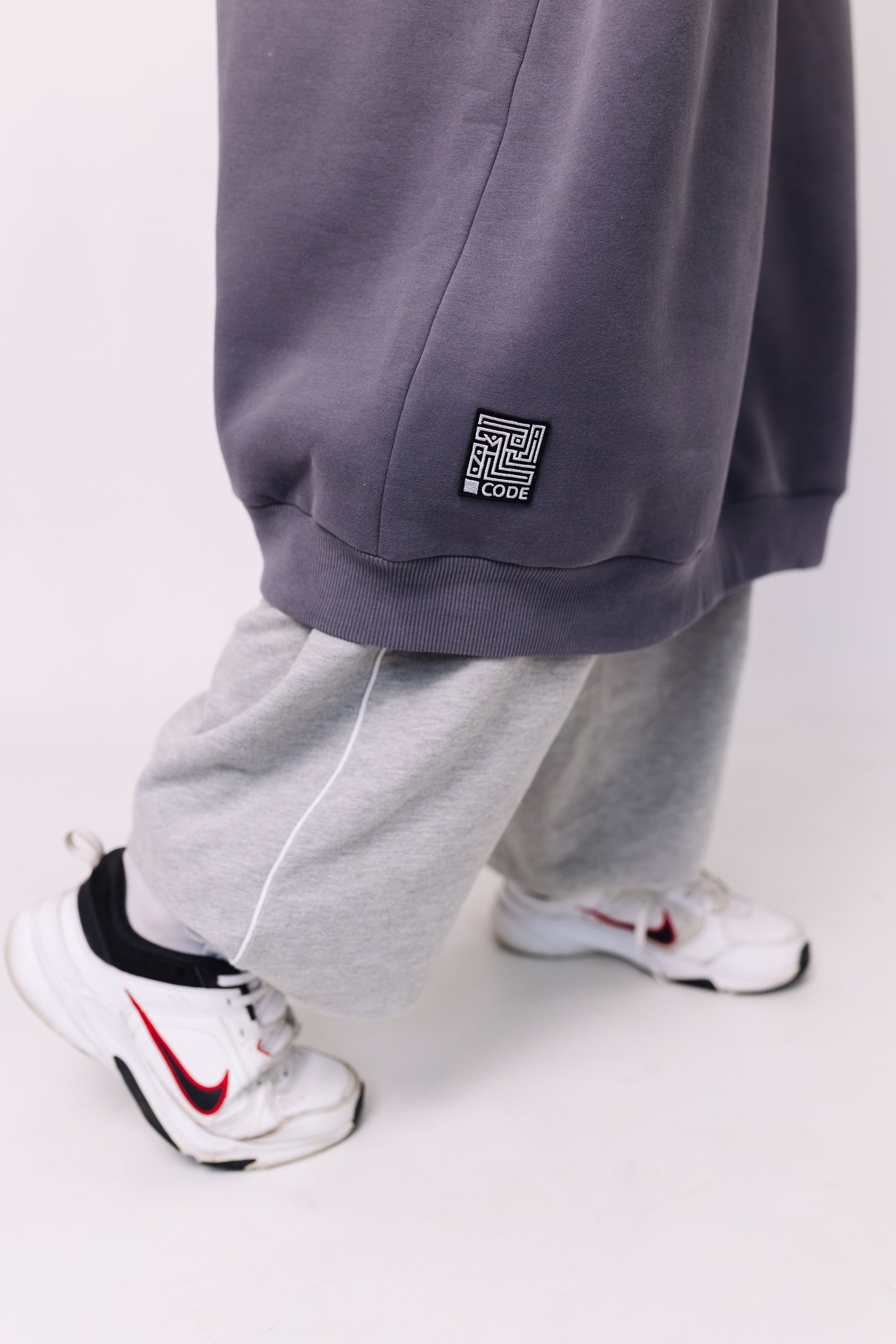 Payne's Grey Cocoon Hoodie