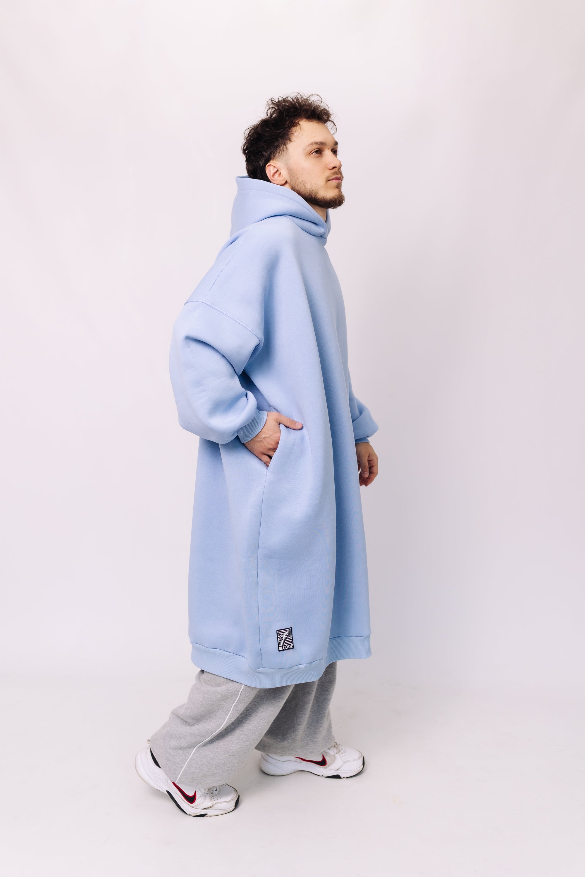 Blue Cocoon Hoodie