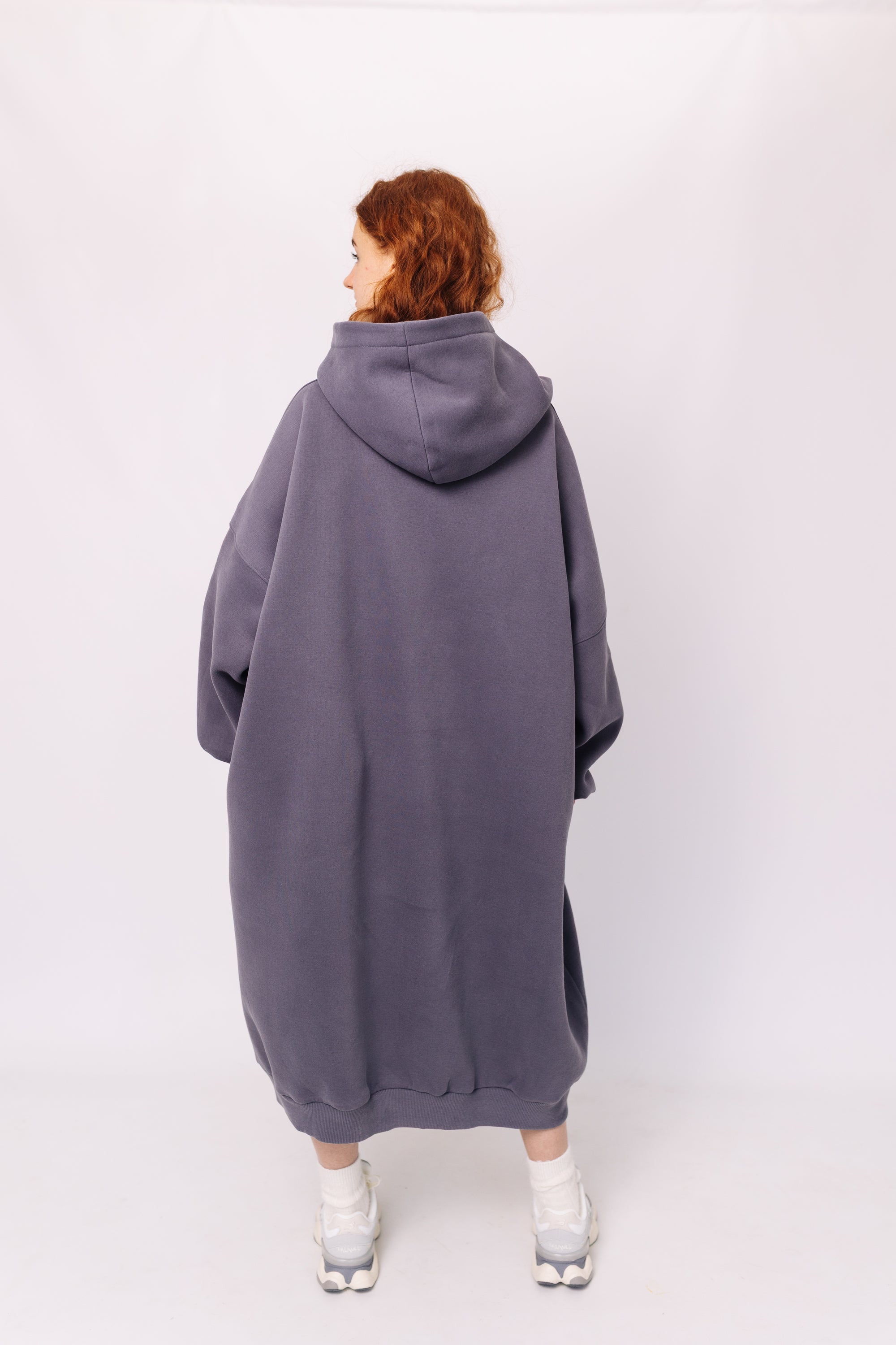 Payne's Grey Cocoon Hoodie